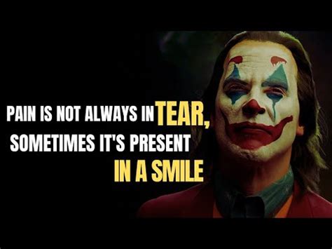 JOKER HEART BROKEN QUOTES JOKER DEEP PAIN LOVE QUOTES YouTube