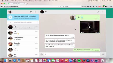 WhatsApp Auf Dem Computer Desktop Mit IOS Thechrislive YouTube