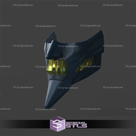 Cosplay STL Files Zai Mask SpecialSTL