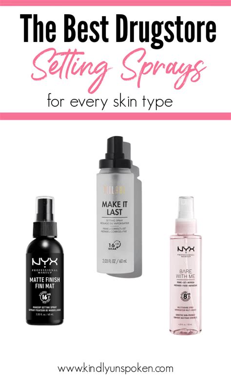 The 3 Best Drugstore Setting Sprays You Need - Kindly Unspoken ...