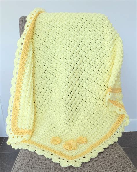 Baby Blanket Crochet Pattern - Etsy