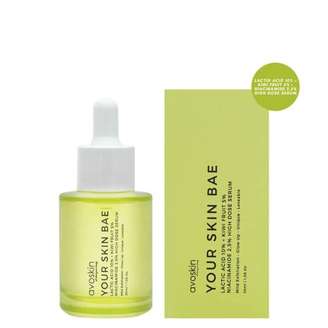 Avoskin Your Skin Bae Lactic Acid Kiwi Fruit Niacinamide