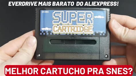 Super Everdrive China Version Unboxing Testes e Análise do Cartucho