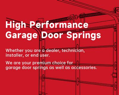 Garage Door Spring Garage Door Torsion Springs Garage Door Extension