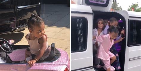 Penelope Disick Kicked Off Her 7th Birthday Party In A Mercedes Benz Limo