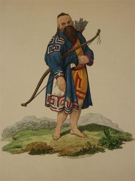 The Costume Of The Russian Empire Original Hand Coloured