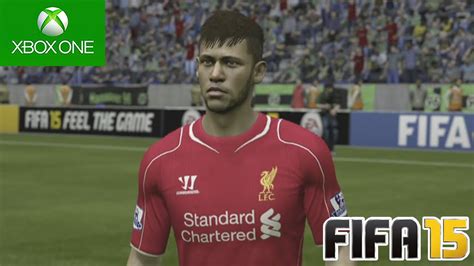 Neymar No Liverpool Fifa 15 Modo Carreira 75 Xbox One Youtube