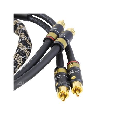 Viablue Nf S1 Stereo Rca Interconnect Cable 2m Audiophonics