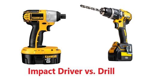 Impact Driver Vs Drill All You Need To Know Rx Mechanic