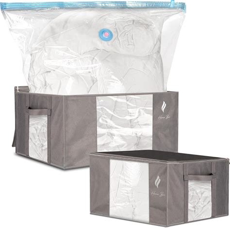 Home Box Lot Housses De Rangement Sous Vide Coffres De Rangement