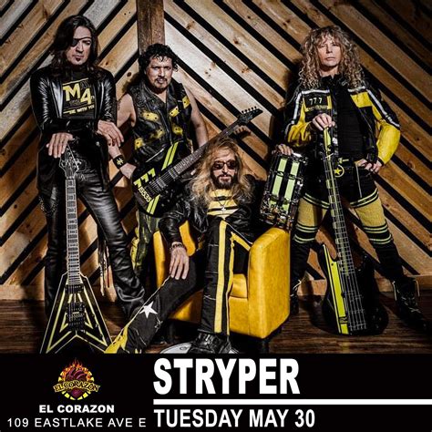 STRYPER // SEATTLE-THE FINAL BATTLE TOUR 2023 Tickets at EL CORAZON in SEATTLE by Bossanova ...