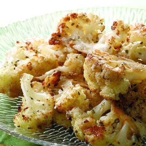 Balsamic Parmesan Roasted Cauliflower Recipe Eatingwell