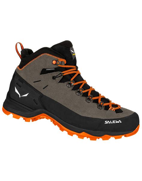 Salewa Alp Mate Winter Mid Ptx M Bungee Cord Black Men S Warm Walking