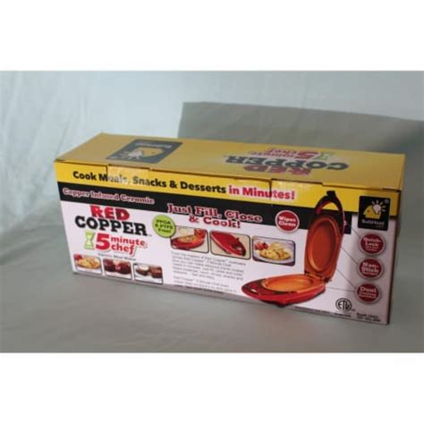 Red Copper® 5 Minute Chef Electric Meal Maker - Red, 1 ct - Kroger