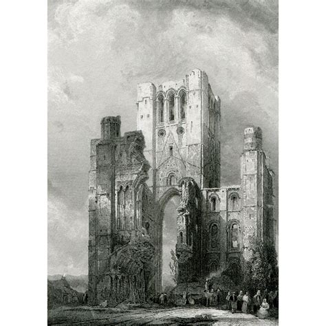 Kelso Abbey Roxburghshire Britton Images