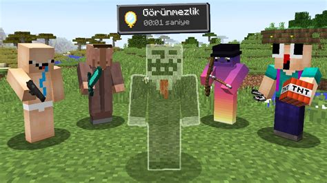 Minecraft G R Nmez Olup Arkada Imi Trolled M Youtube