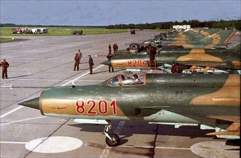 Huaf Mig 21 Bis In Poland Russian Military Aircraft Mig 21 Warplane