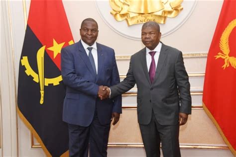 Brève visite de travail du président Touadera à Luanda en Angola