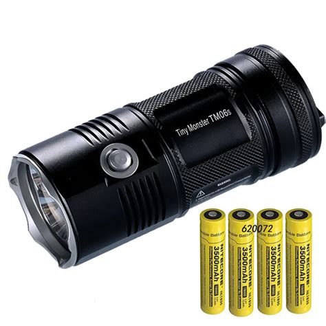 Nitecore Flashlight Tm S Cree Xm L U Led Max Lumen Outdoor