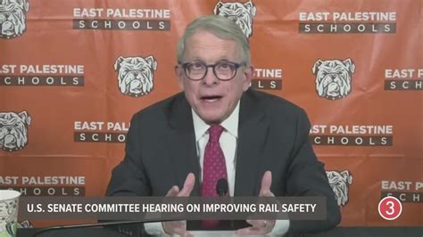 Ohio Gov Mike DeWine Addresses East Palestine Train Derailment Before