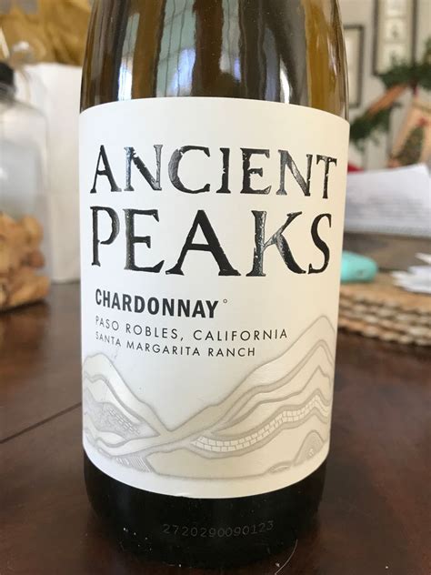 2022 Ancient Peaks Chardonnay Margarita Vineyard Usa California