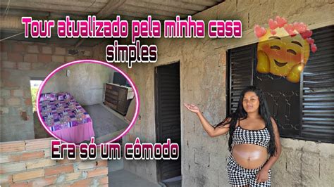 TOUR PELA MINHA CASA EM CONSTRUÇÃO SIMPLES E HUMILDE YouTube