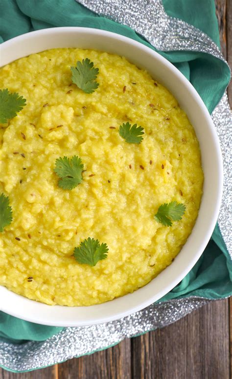 Instant Pot Khichdi Rice And Lentil Porridge My Heart Beets