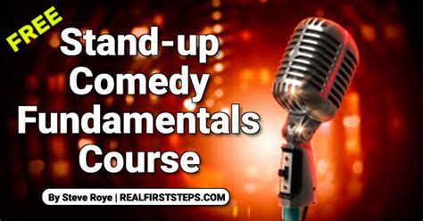 Free Stand Up Course Top Stand Up Comedy Tips