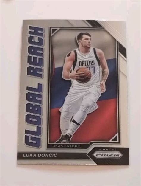 2022 23 Panini Prizm Global Reach Luca Doncic 10 Dallas Mavericks EBay