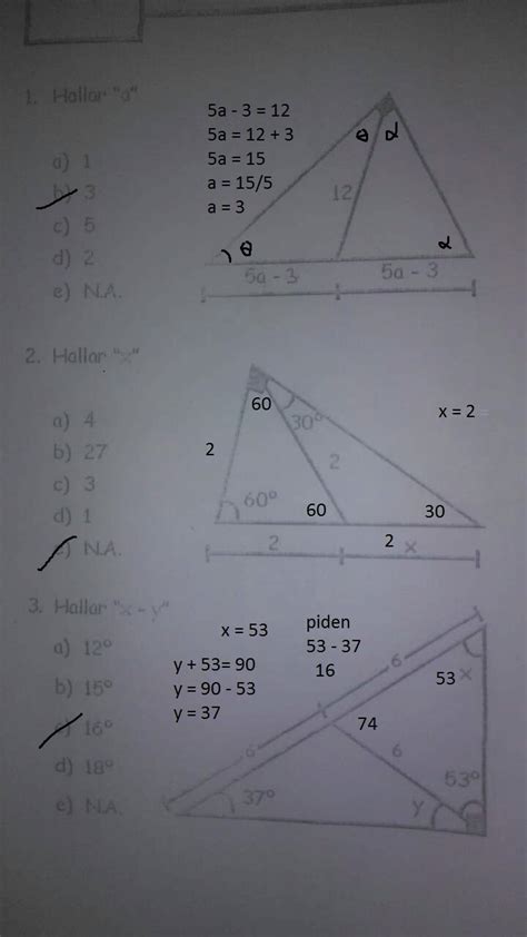 GEOMETRÍA 1 2 Hola me ayudarian en esta tarea por favor con PROCESO