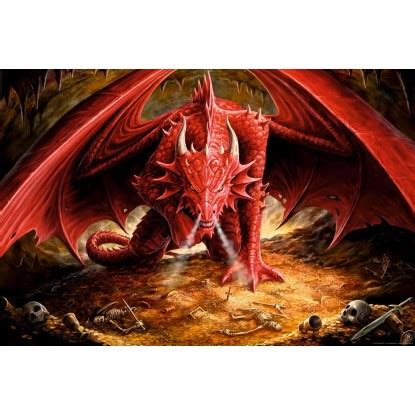 Maxiposter Anne Stokes Dragons Lair 61 Cm X 91 5 Cm Kaufen Bei OBI