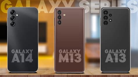 Samsung Galaxy A14 5g Vs Samsung Galaxy M13 India Vs Samsung Galaxy A13 Galaxy Series Youtube