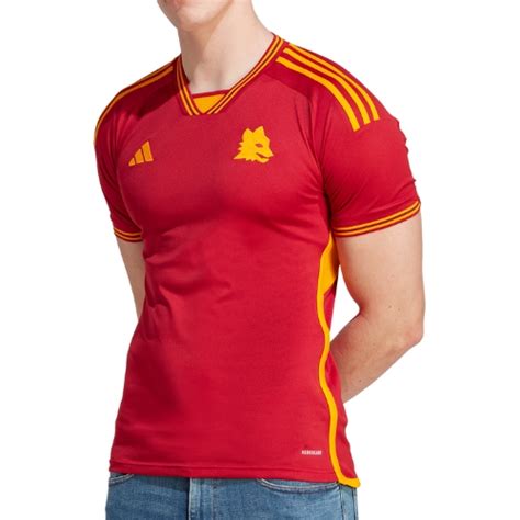 Adidas AS Roma 23 24 Home Men S Soccer Jersey Kloppers Sport