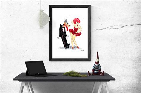 Poster Red Hot Riding Hood Tex Avery Big Bad Wolf Red Hot R Inspire