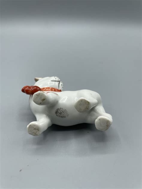 Bonzo The Dog Porcelain Bulldog Figurine Gotha Pfeffer Germany Etsy