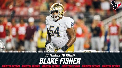 Houston Texans second-round pick in O-lineman Blake Fisher started a ...