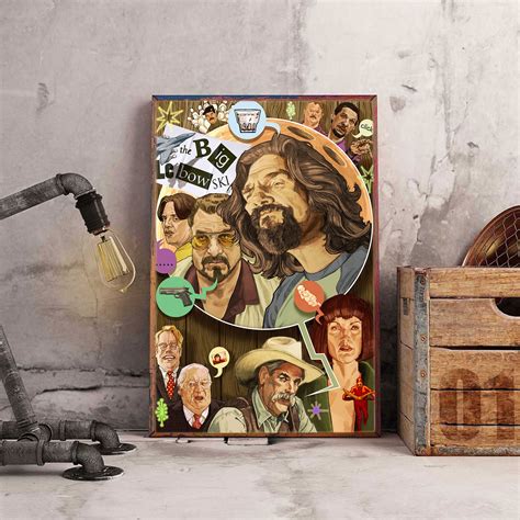 Movie Poster, The Big Lebowski Poster, The Big Lebowski Wall - Inspire Uplift