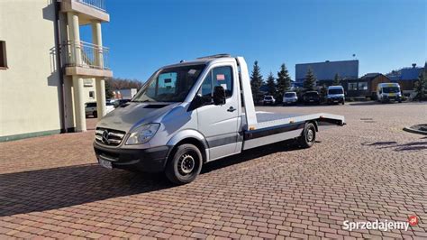 Mercedes Sprinter Laweta Autolaweta Najazd Aluminiowa Kielce