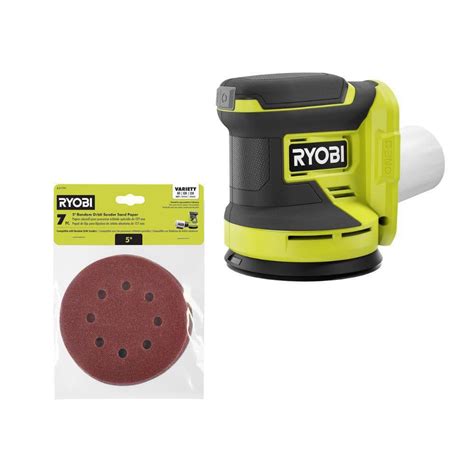 Ryobi One 18v Cordless 5 In Random Orbit Sander Tool Only With 7