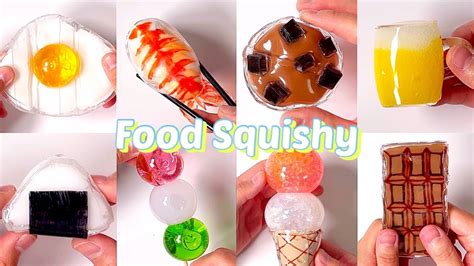 음식 말랑이 모아보기 DIY Food Squishy with Nano Tape Series Part1