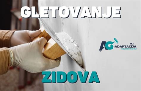 Gletovanje Zidova I Plafona • Beograd • Ag Adaptacija 2021