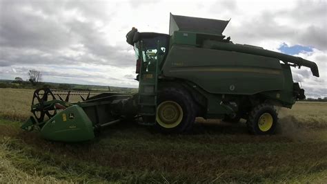 John Deere T560i Combine Harvesting YouTube