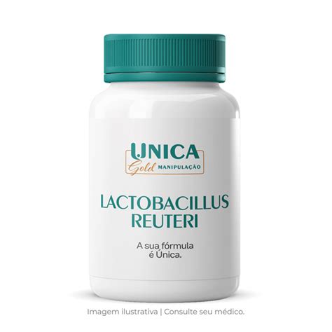 Lactobacillus Reuteri 30 Cápsulas Alimento Probiótico Única