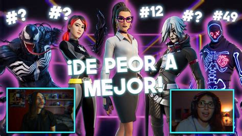 Ranking De Todas Las Skins De La Temporada 4 De Peor A Mejor En