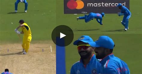 Odi World Cup 2023 Watch Virat Kohli Takes A ‘superman Esque Catch