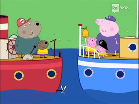 Peppa Pig In Italiano EP 48 La Barca Di Nonno Pig Dailymotion Video