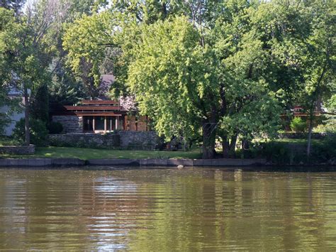 In Search Of Frank Lloyd Wright Alvin Miller House River Side