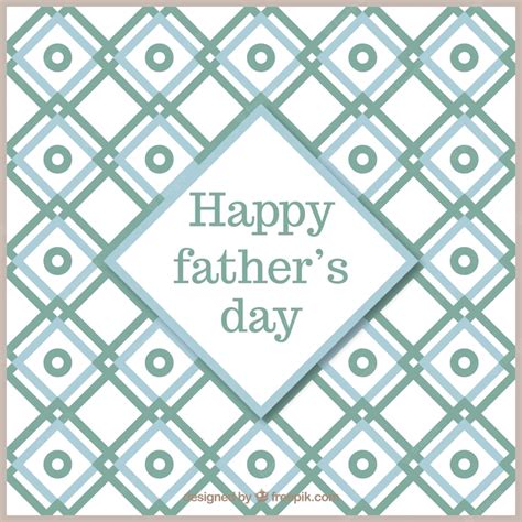 Free Vector | Father's day ecard