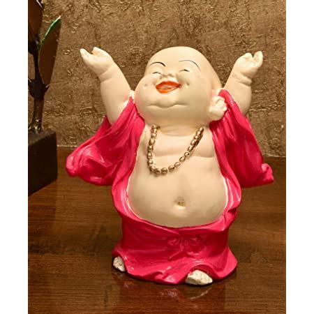 Buy Ethnic Karigari Polyresine Beautiful Buddha Baby Monk Showpieces