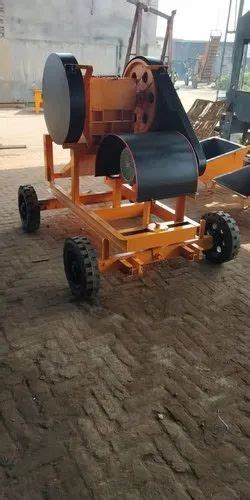 Stone Crusher Plant Mild Steel Stone Crusher Capacity 3 5 Tph